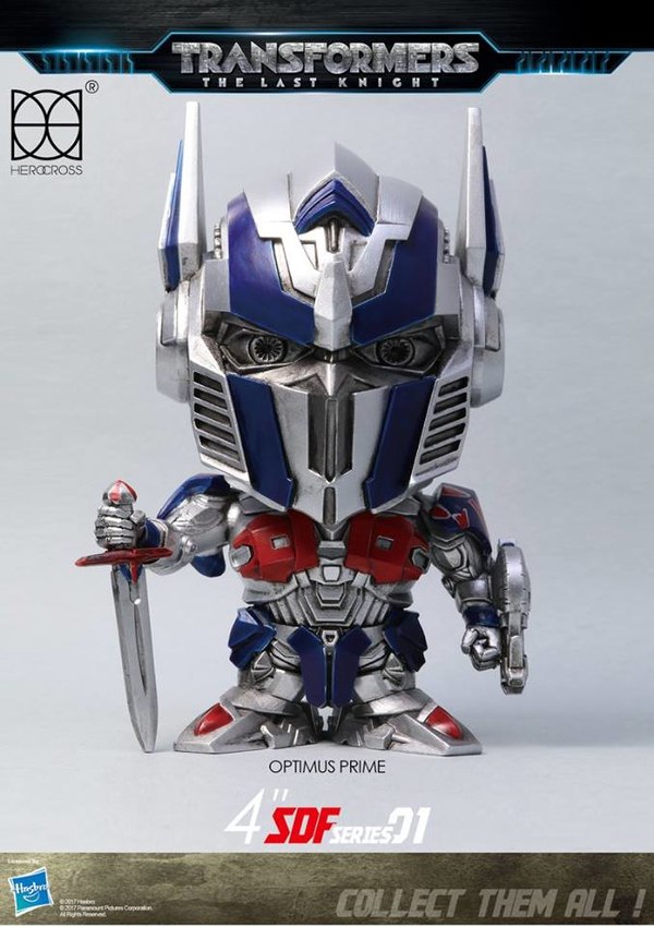 Herocross SDF Series   2 Inch 4 Inch Super Deformed Transformers The Last Knight Figure Photos  (1 of 32)